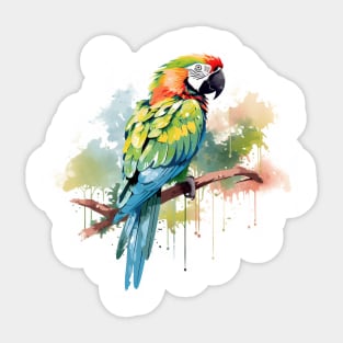 Military Macaw Sticker